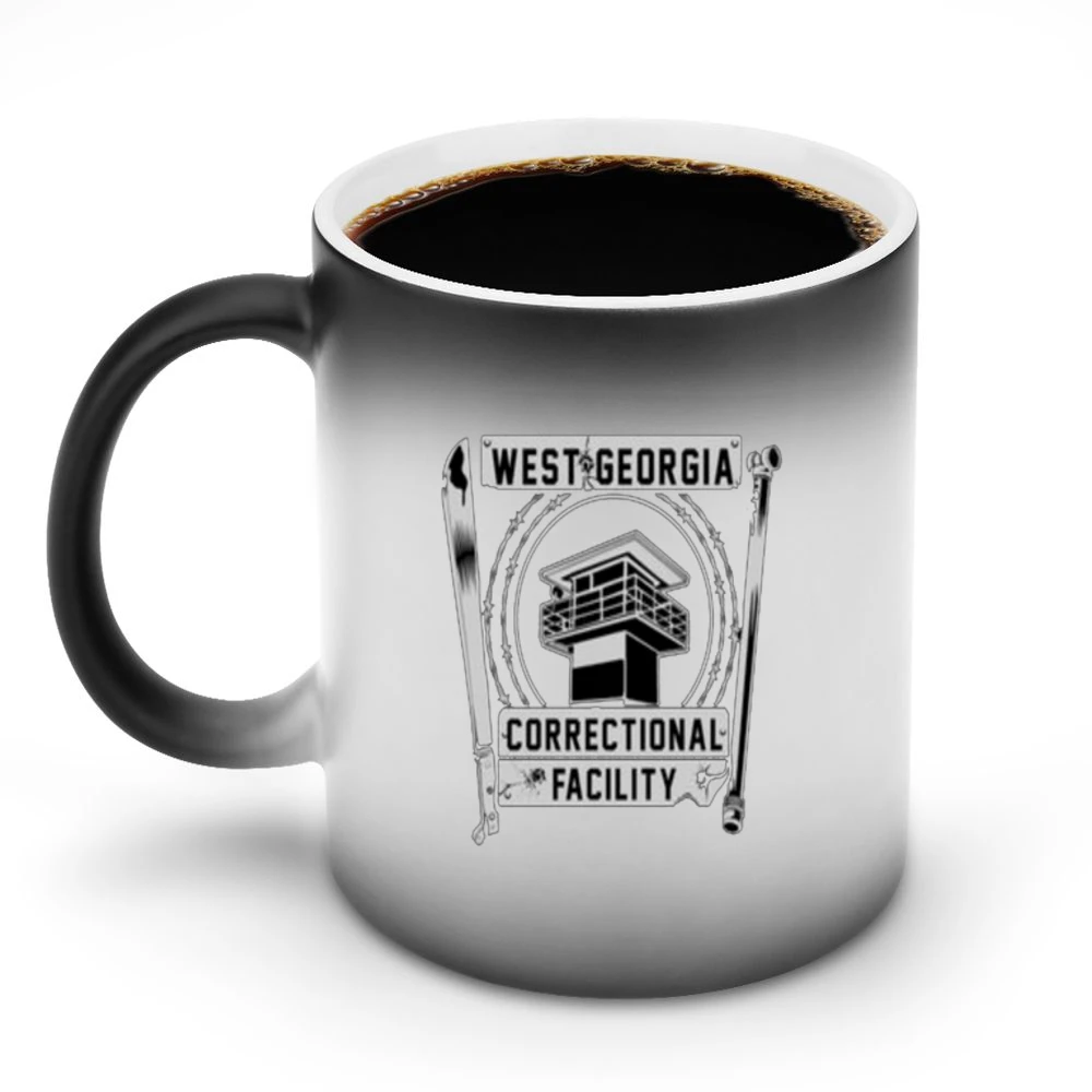 Walking Dead Prison Tee Discoloration Mug
