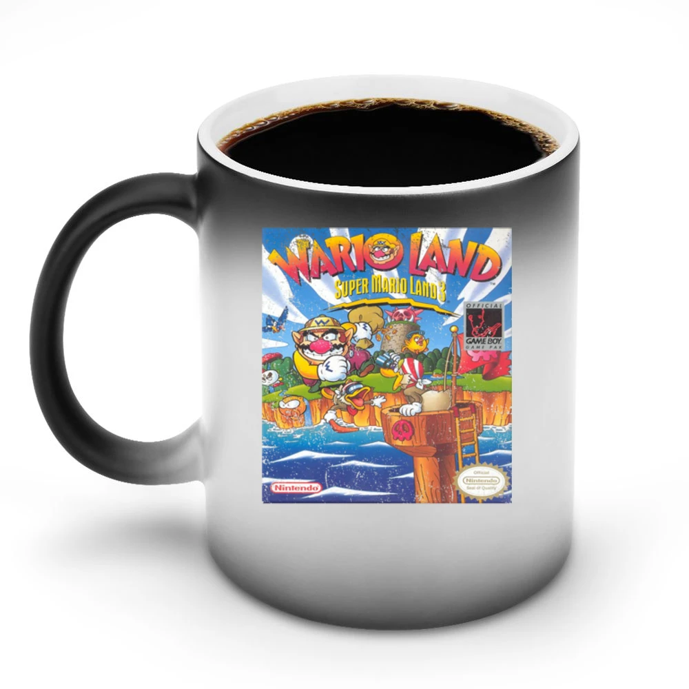Wario Land Super Mario Land 3 Game Boy Nintendo Old School Retro Video Discoloration Mug