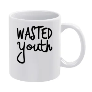 Wasted Youth Popular Wiz Rap Hip Hop Music Graphic Tank Shirt White Mug