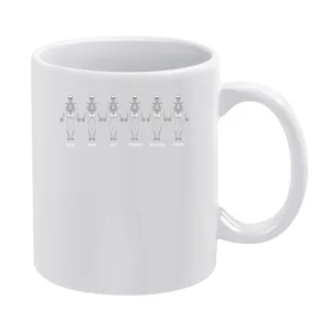 We Are All The Same Black White Gay Straight Religious Atheist Skeleto White Mug
