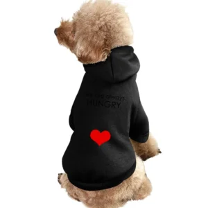 We Are Always Hungry Funny Eating For Two Maternity Pregnancy Graphic Pet Apparel Clothes