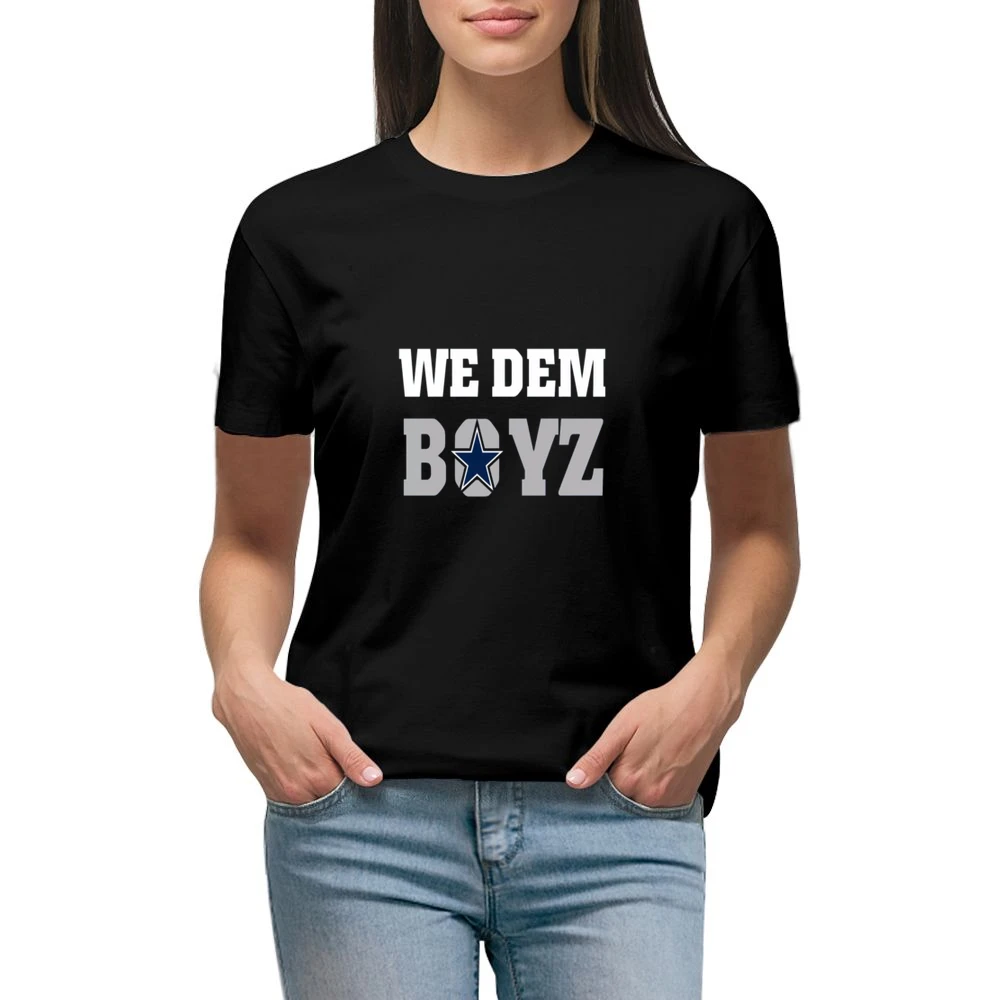 We Dem Boyz Cowboys Grey Tshirt Premium Women Ladies T-shirt