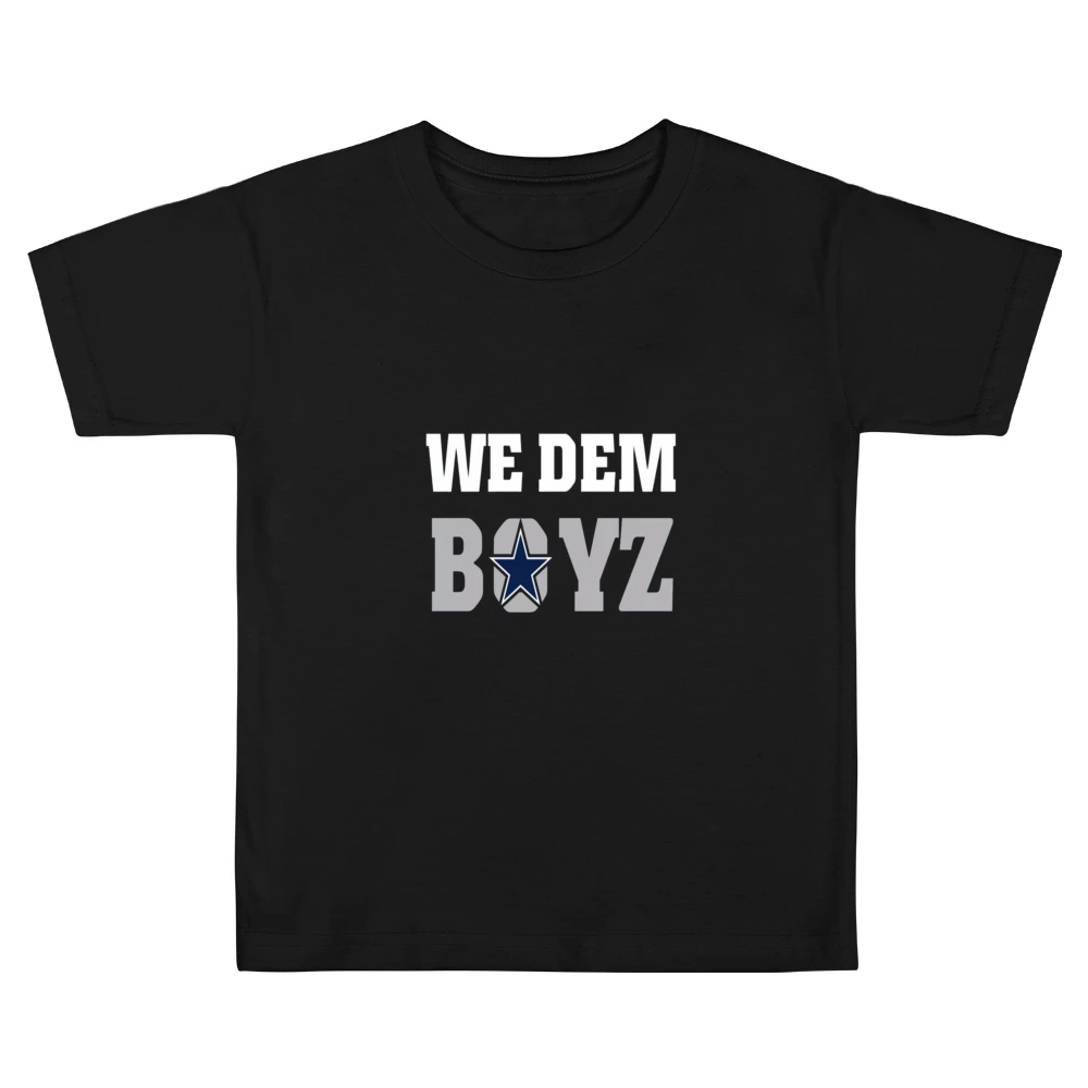 We Dem Boyz Dallas Football Team Kids Boys Girls T-Shirt