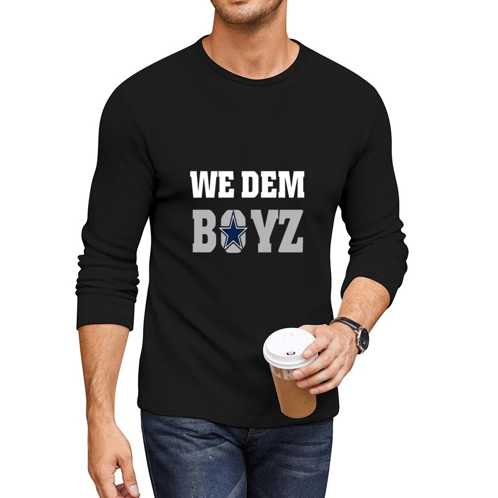 We Dem Boyz Dallas Football Team Men CrewNeck Long Sleeve T-Shirt
