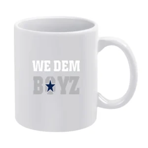 We Dem Boyz Dallas Football Team White Mug