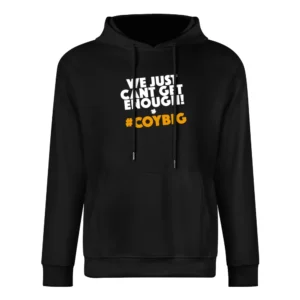 We Just Cant Get Enough COYBIG Irish Football Fan Song Graphic Euro 20 European Size Men Hoodie