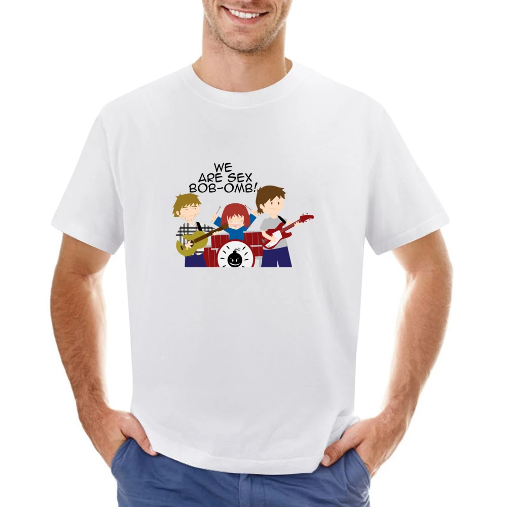 We are Sex bob-omb rock band scott pilgrim vs the world Asian Size Men T-Shirt