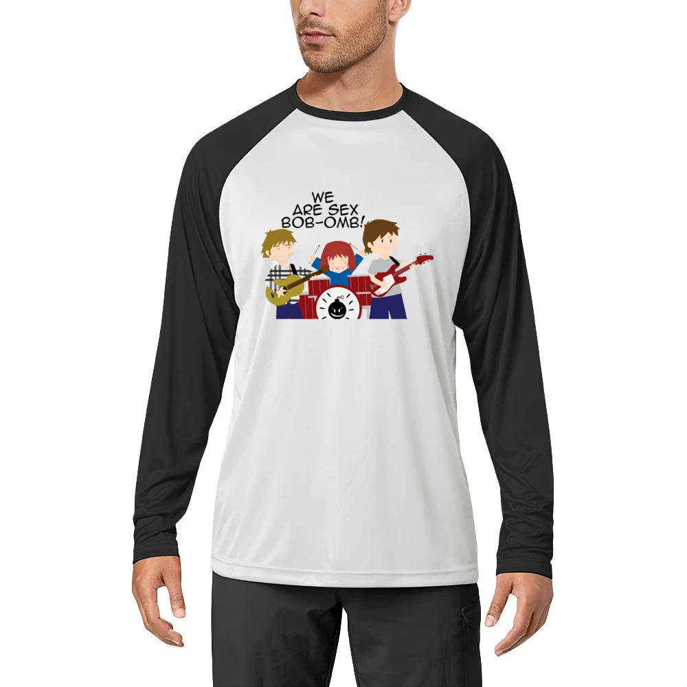 We are Sex bob-omb rock band scott pilgrim vs the world Men Long Sleeve T-Shirt