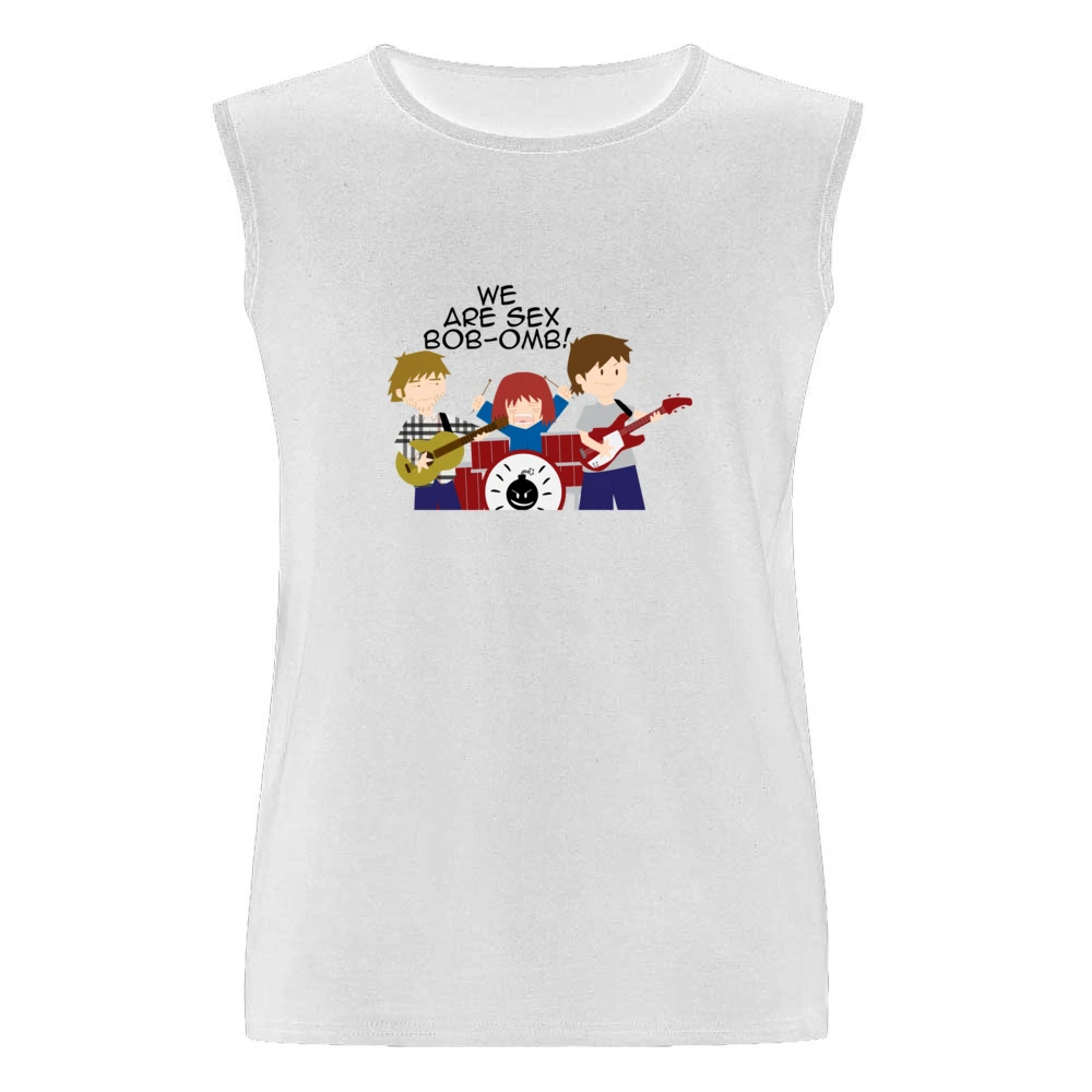 We are Sex bob-omb rock band scott pilgrim vs the world Men Sleeveless T-Shirt