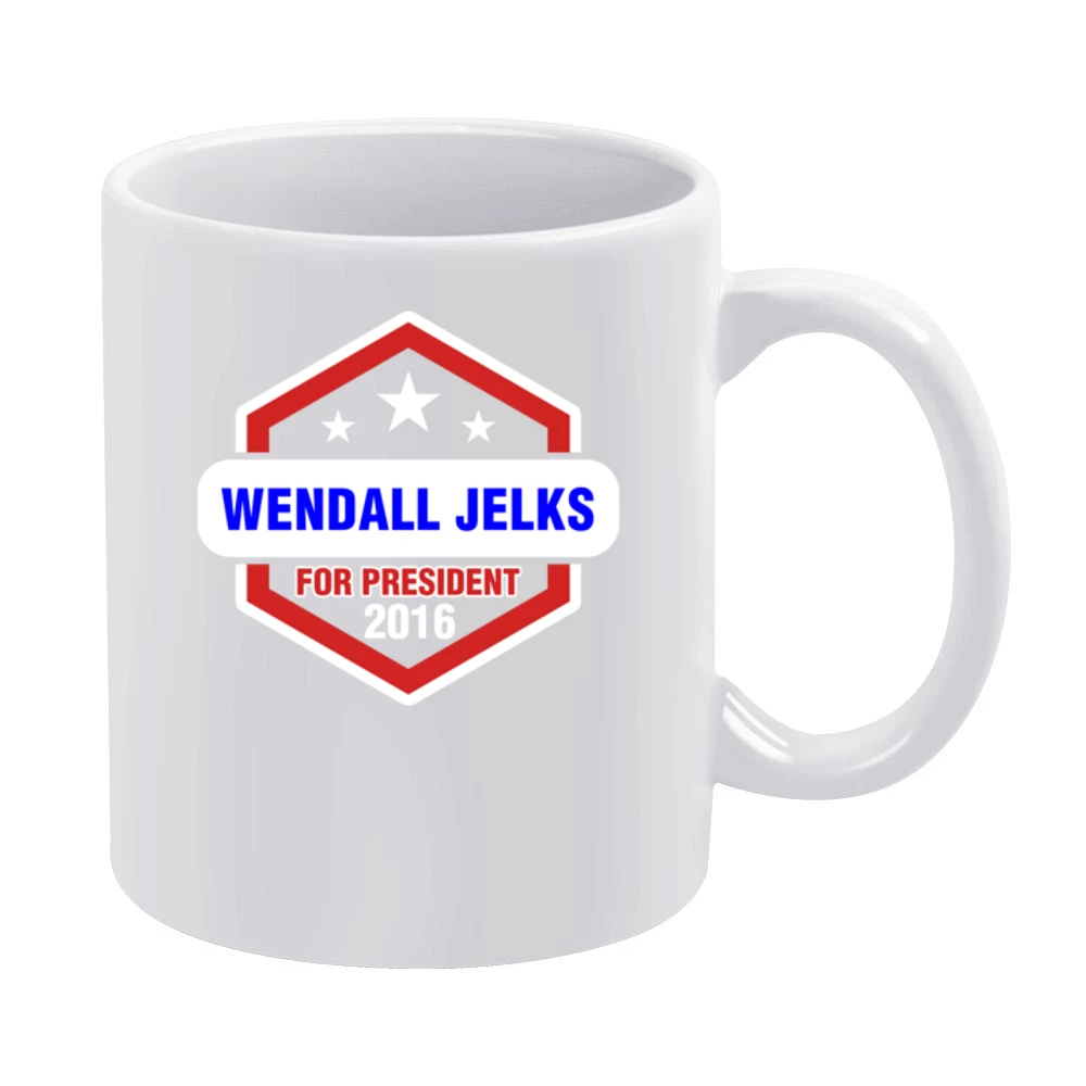Wendall Jelks For President 2016 Rectify TV Show White Mug