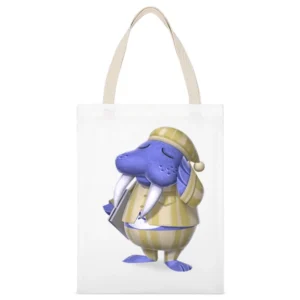 Wendell From Animal Crossing Nintendo Character Video Game White Canvas Tote Shopping Bag