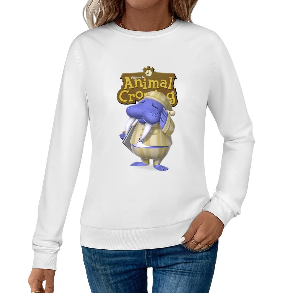 Wendell From Animal Crossing Nintendo Video Game Fan Women Pullover Sweatshirt