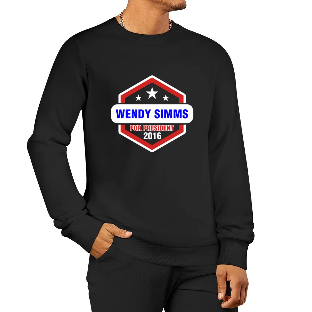 Wendy Simms For President 2016 CSI TV Show Men Pullover Sweatshirt