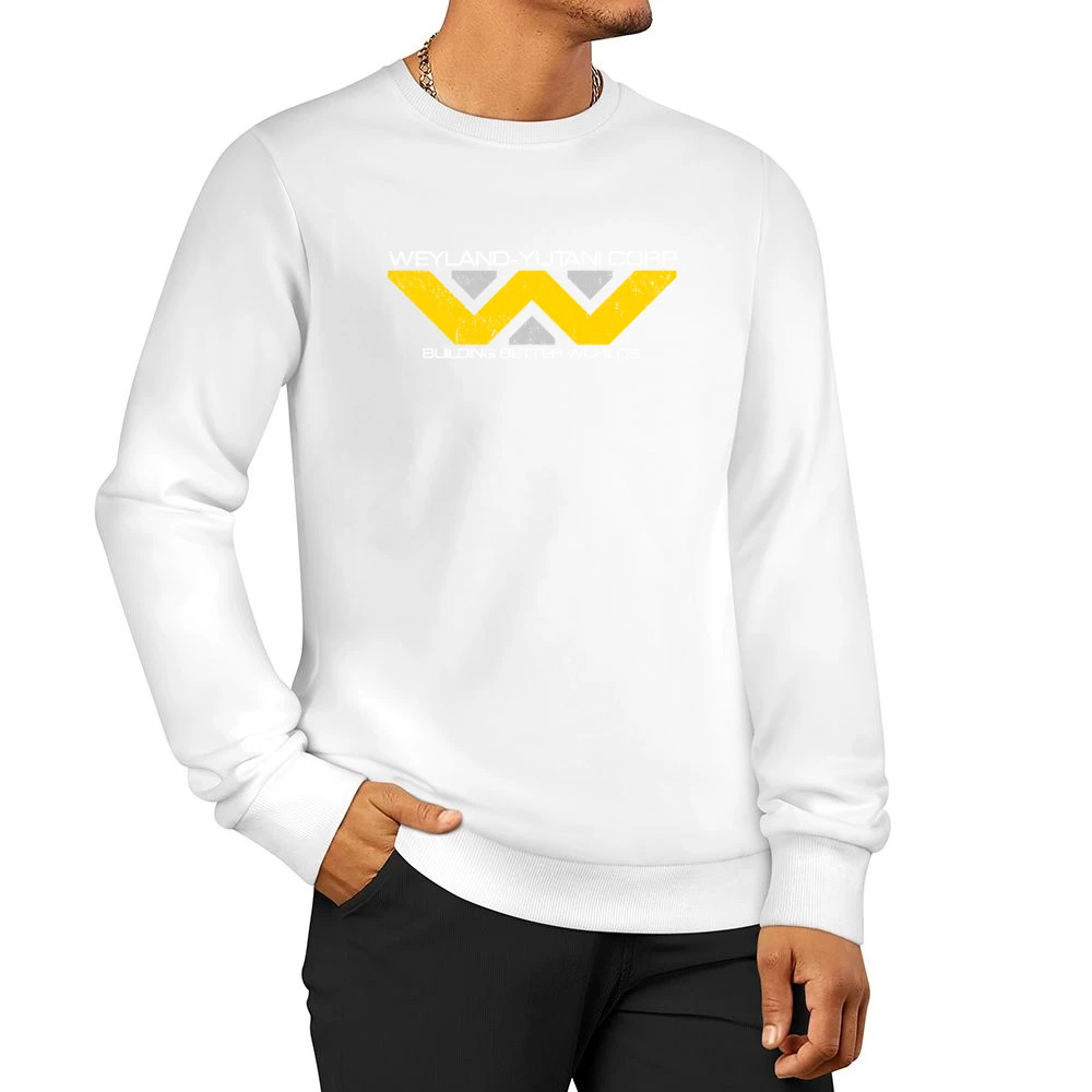 Weyland Yutani Corporation Alien Movies Science Fiction Distressed T S Men Pullover Sweatshirt