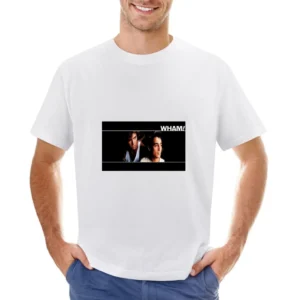 Wham! Pink Tshirt Asian Size Men T-Shirt