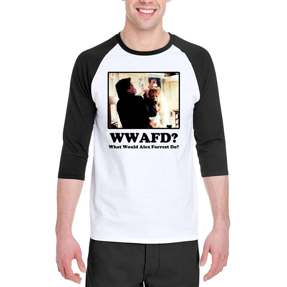 What Would Alex Forrest Do Men 3/4 Sleeve T-Shirt