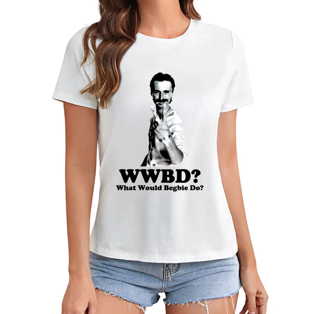 What Would Begbie Do Asian Size Women Ladies T-shirt