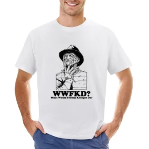 What Would Freddy Krueger Do Asian Size Men T-Shirt