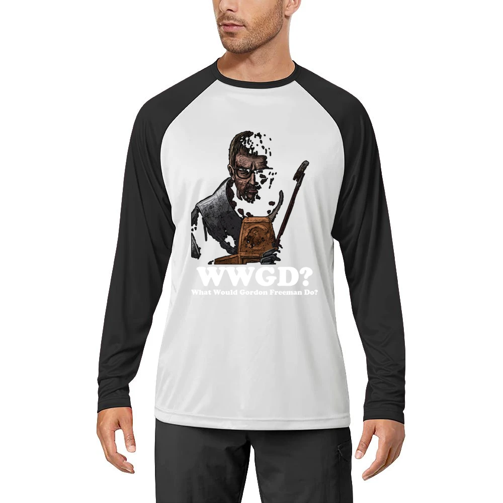 What Would Gordon Freeman Do Men Long Sleeve T-Shirt