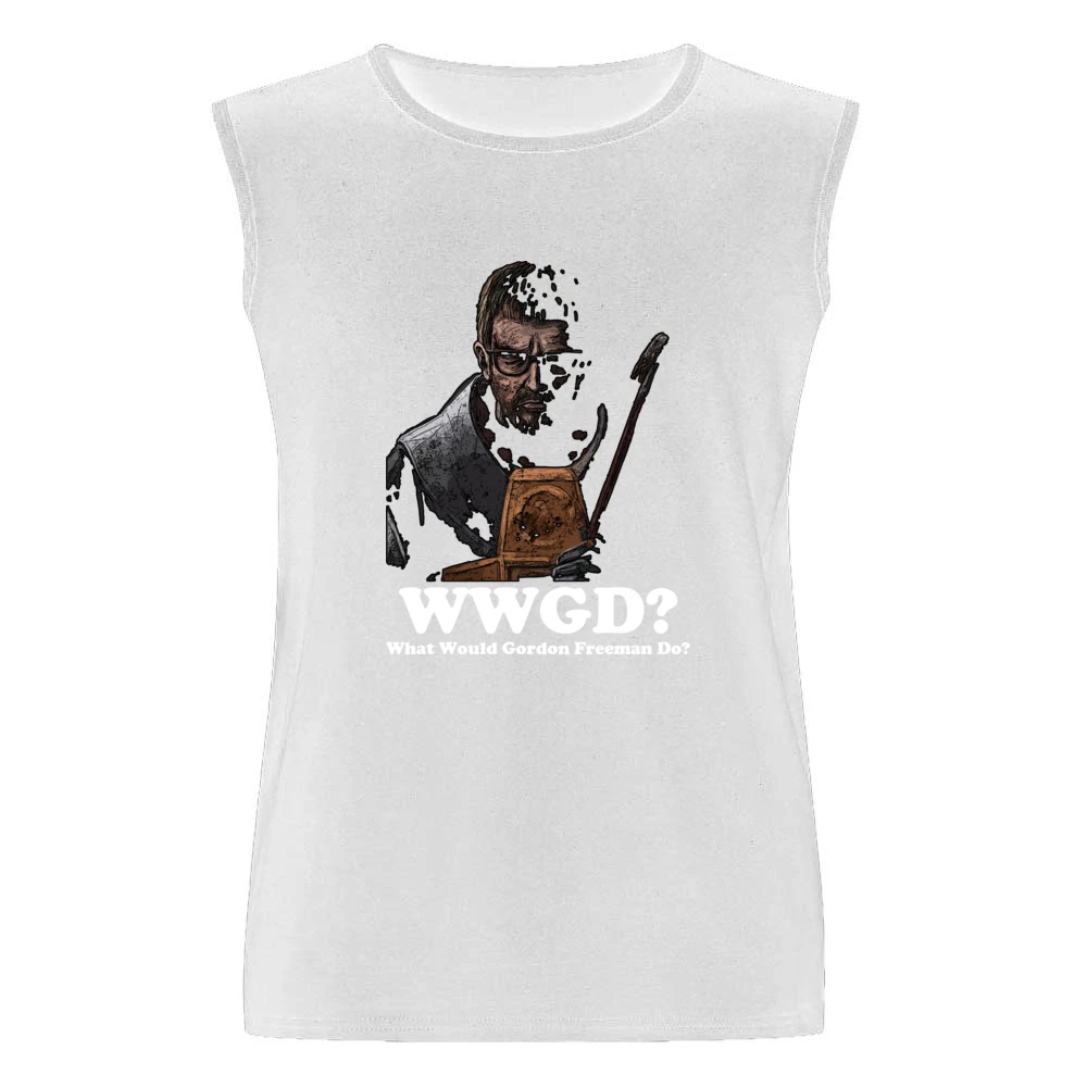 What Would Gordon Freeman Do Men Sleeveless T-Shirt