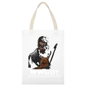What Would Gordon Freeman Do White Canvas Tote Shopping Bag
