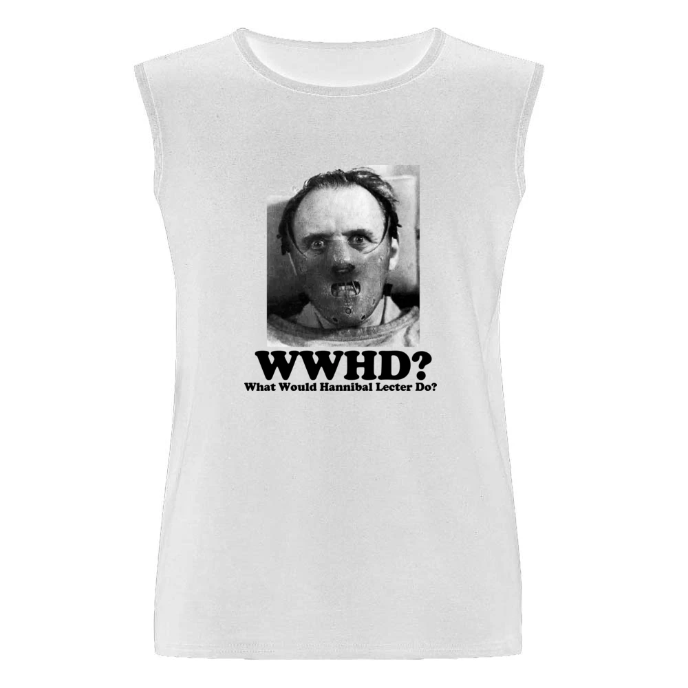 What Would Hannibal Lecter Do Men Sleeveless T-Shirt
