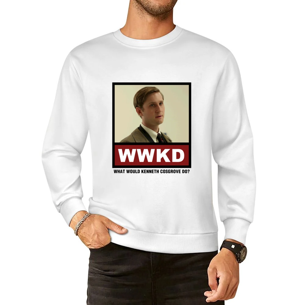 What Would Kenneth Cosgrove Do WWKD Mad Men European Size Pullover Sweater