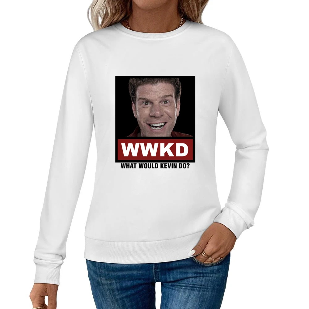 What Would Kevin Do WWKD The League Women Pullover Sweatshirt