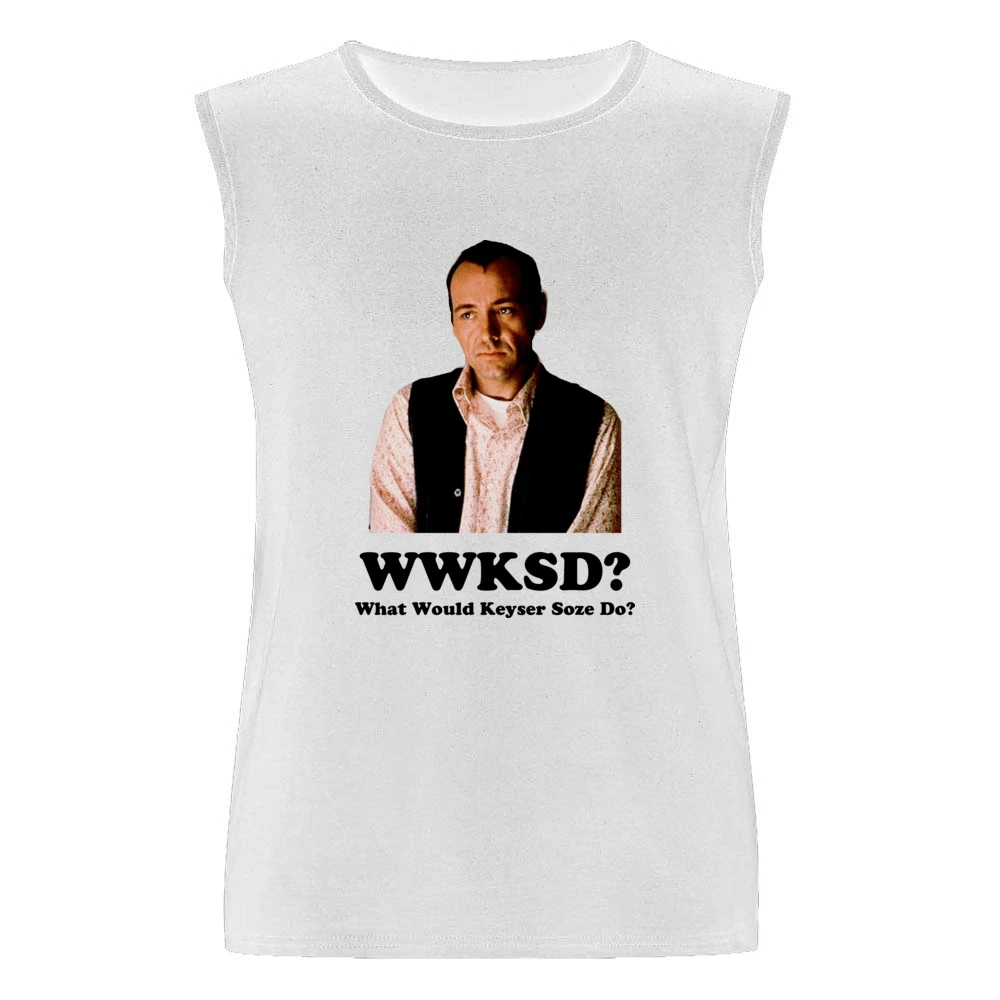 What Would Keyser Soze Do Unusual Suspects Movie Men Sleeveless T-Shirt
