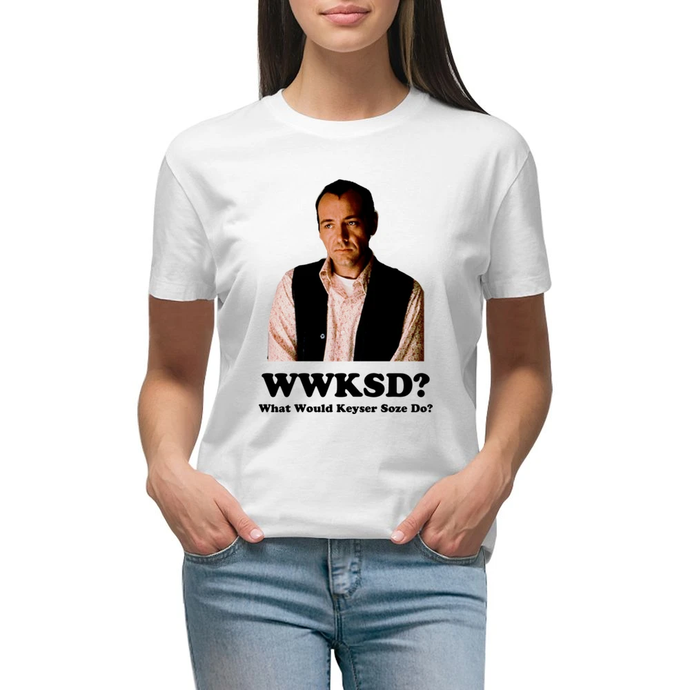 What Would Keyser Soze Do Unusual Suspects Movie Premium Women Ladies T-shirt
