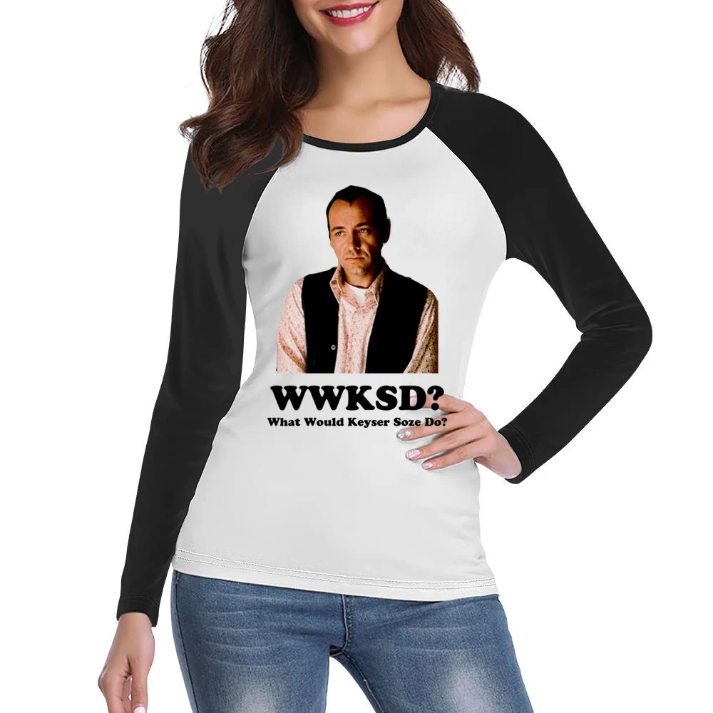 What Would Keyser Soze Do Unusual Suspects Movie Women Ladies Long Sleeve T-Shirt
