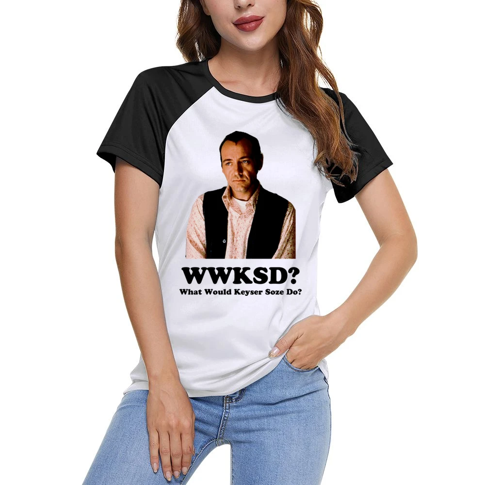 What Would Keyser Soze Do Unusual Suspects Movie Women Ladies Short Sleeve T-Shirt