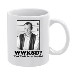 What Would Keyser Soze Do White Mug