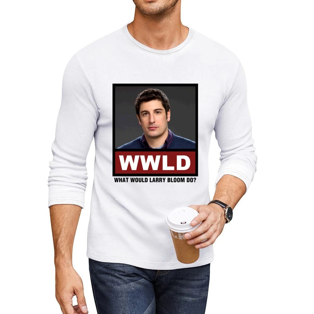 What Would Larry Bloom Do WWLD Orange is the New Black Men CrewNeck Long Sleeve T-Shirt