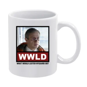What Would Lindsay Bluth Do WWLD Arrested Development White Mug