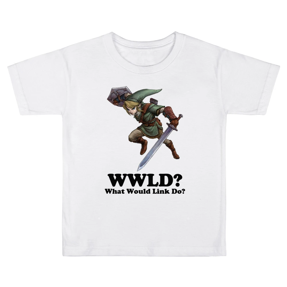 What Would Link Do Kids Boys Girls T-Shirt