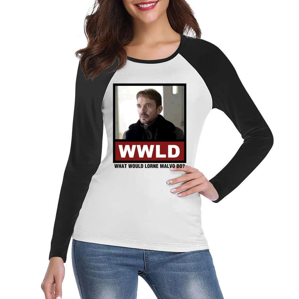 What Would Lorne Malvo Do WWLD Fargo Women Ladies Long Sleeve T-Shirt