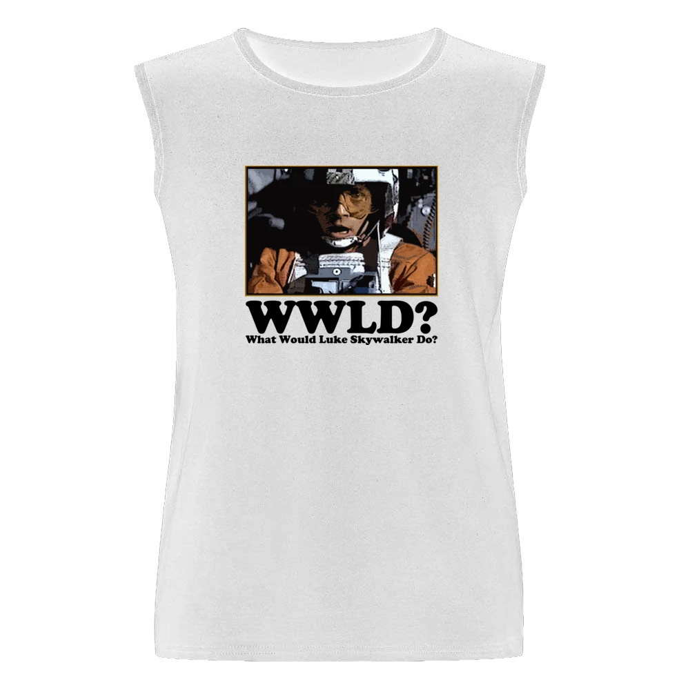 What Would Luke Skywalker Do Men Sleeveless T-Shirt