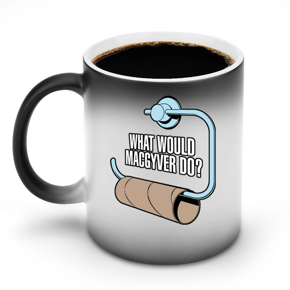 What Would MacGyver Do Discoloration Mug