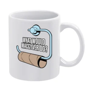 What Would MacGyver Do White Mug