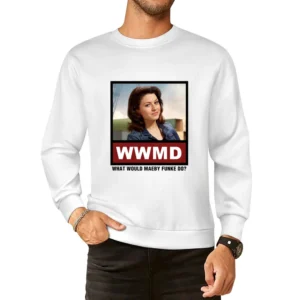 What Would Maeby Funke Do WWMD Arrested Development European Size Pullover Sweater