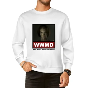 What Would Maggie Greene Do WWMD The Walking Dead European Size Pullover Sweater