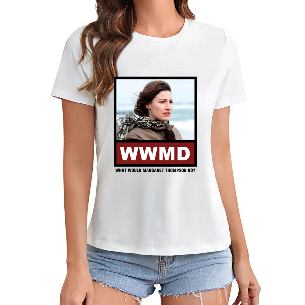 What Would Margaret Thompson Do WWMD Boardwalk Empire Asian Size Women Ladies T-shirt