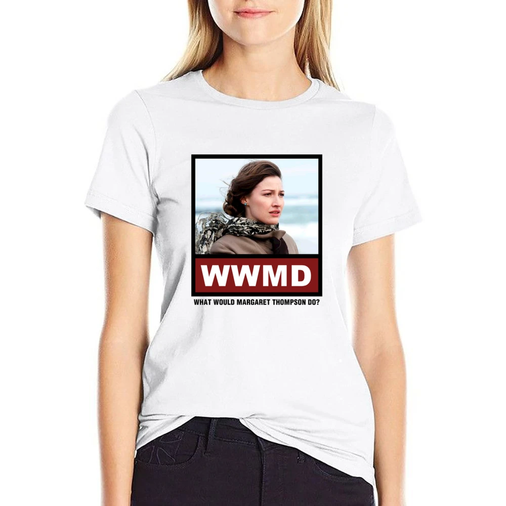What Would Margaret Thompson Do WWMD Boardwalk Empire US Size Women Ladies T-shirt