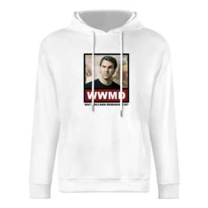 What Would Mark Brendanawicz Do WWMD Parks and Recreation European Size Men Hoodie