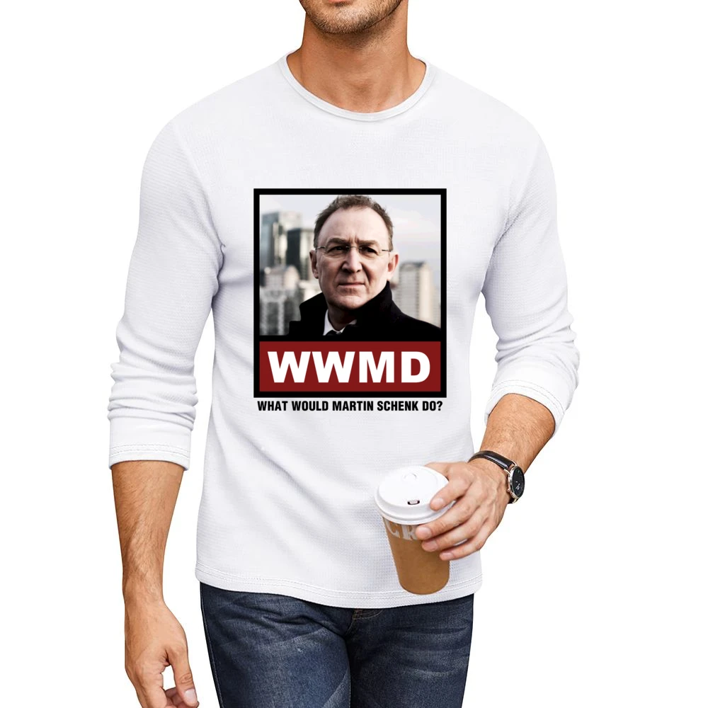 What Would Martin Schenk Do WWMD Luther Men CrewNeck Long Sleeve T-Shirt