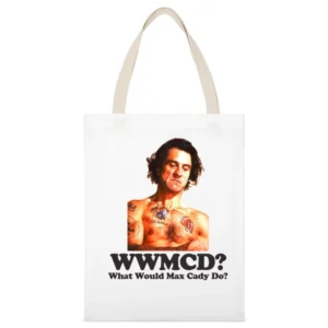 What Would Max Cady Do White Canvas Tote Shopping Bag