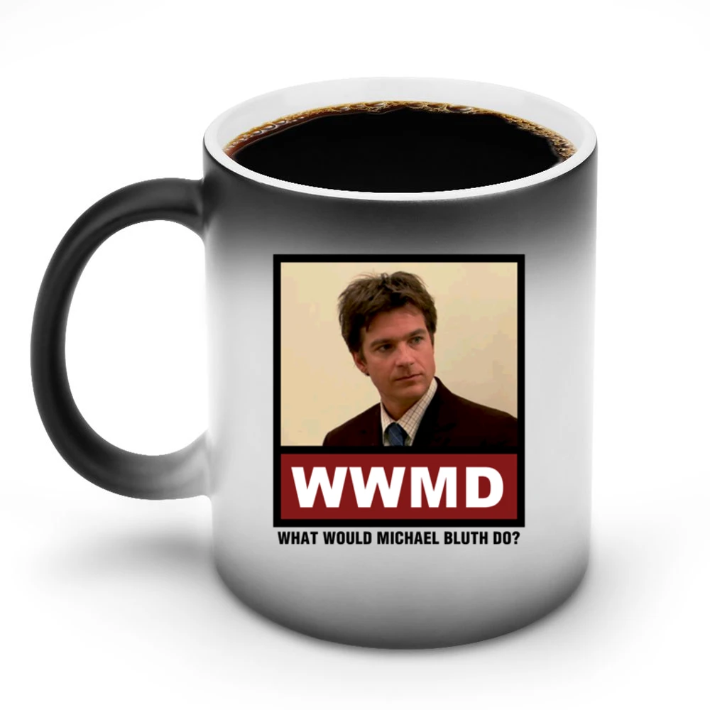 What Would Michael Bluth Do WWMD Arrested Development Discoloration Mug