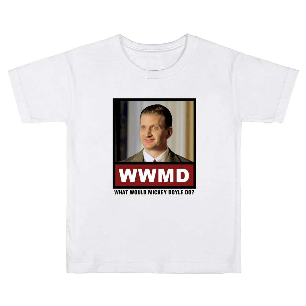 What Would Mickey Doyle Do WWMD Boardwalk Empire Kids Boys Girls T-Shirt