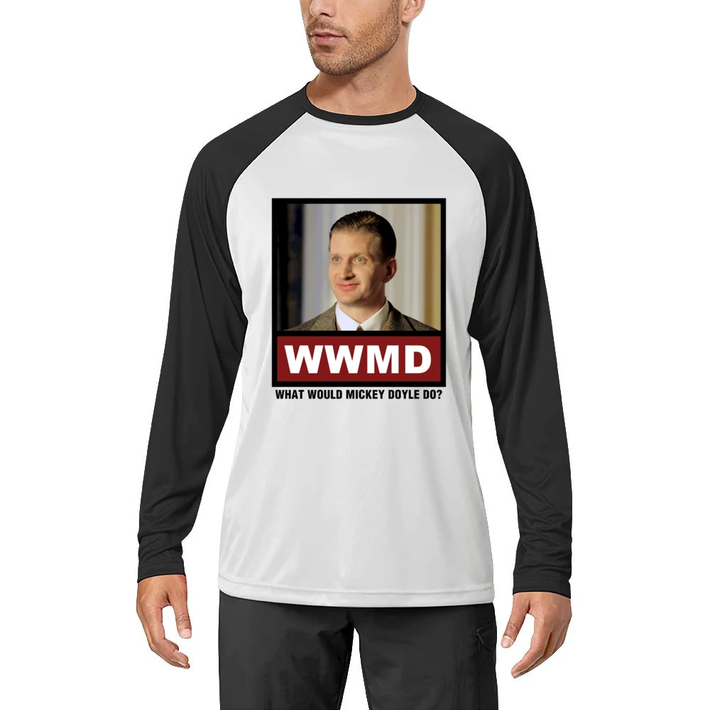 What Would Mickey Doyle Do WWMD Boardwalk Empire Men Long Sleeve T-Shirt